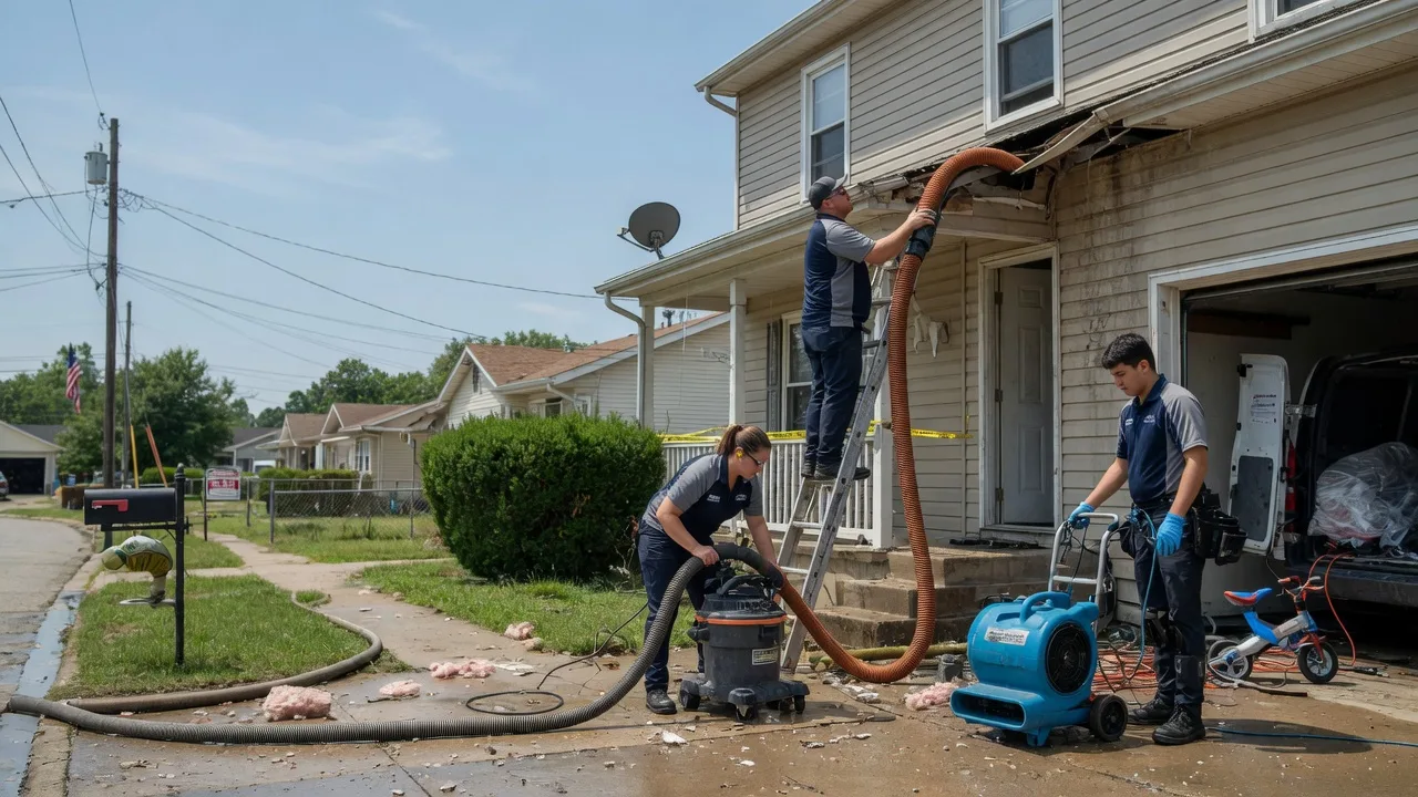 Water Damage Restoration in Wing, ND near me
